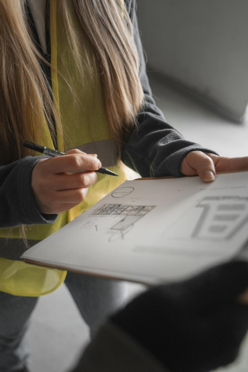 high-angle-woman-working-as-engineer